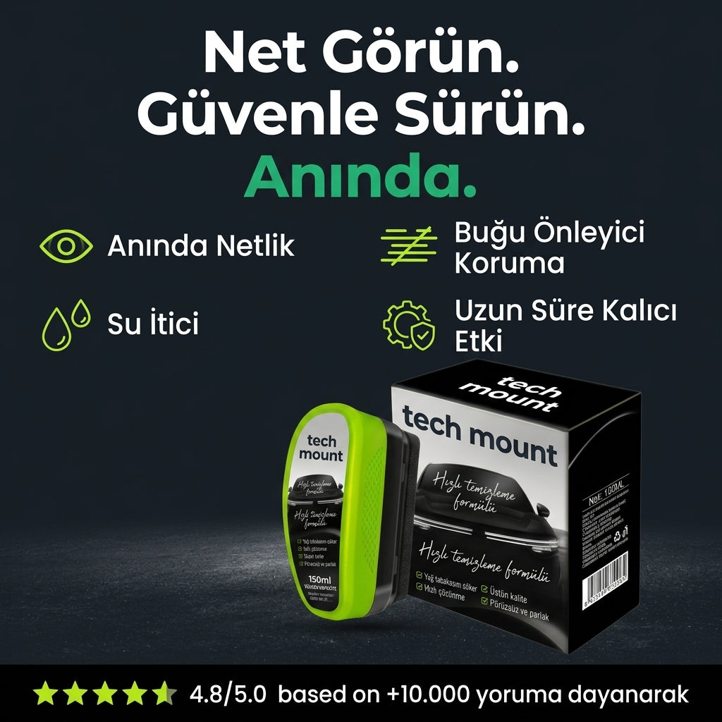 TechMount - Her Hava Koşulunda Üstün Netlik